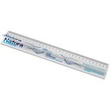 Foglietti adesivi in materiale riciclato con righello stampato da 30cm Sticky-Mate® personalizzato con logo - Pubblienne