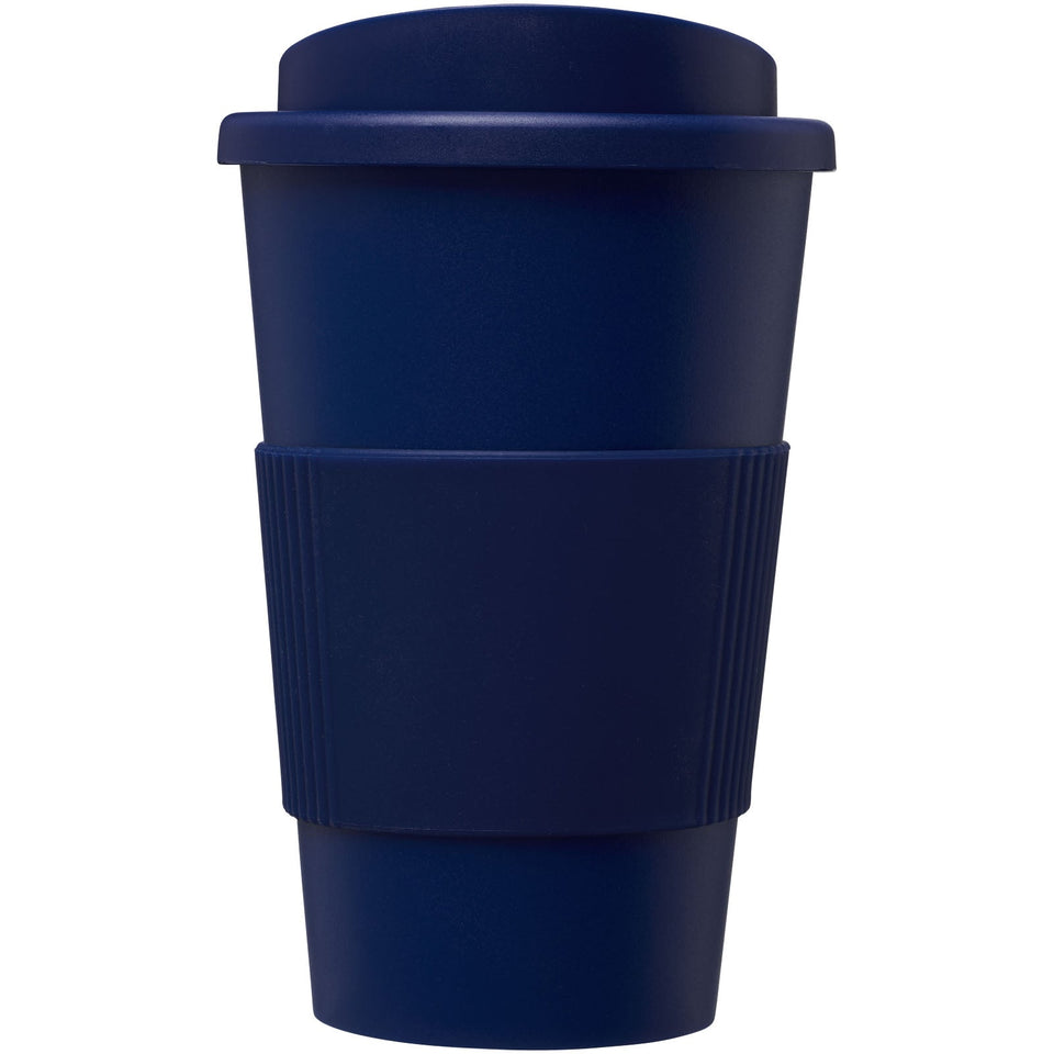 Bicchiere termico da 350 ml con impugnatura Americano® personalizzato con logo - Pubblienne