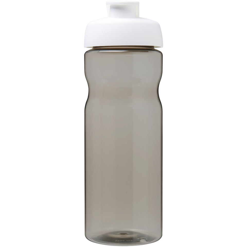 Borraccia sportiva da 650 ml con coperchio a scatto H2O Active® Eco Base personalizzato con logo - Pubblienne