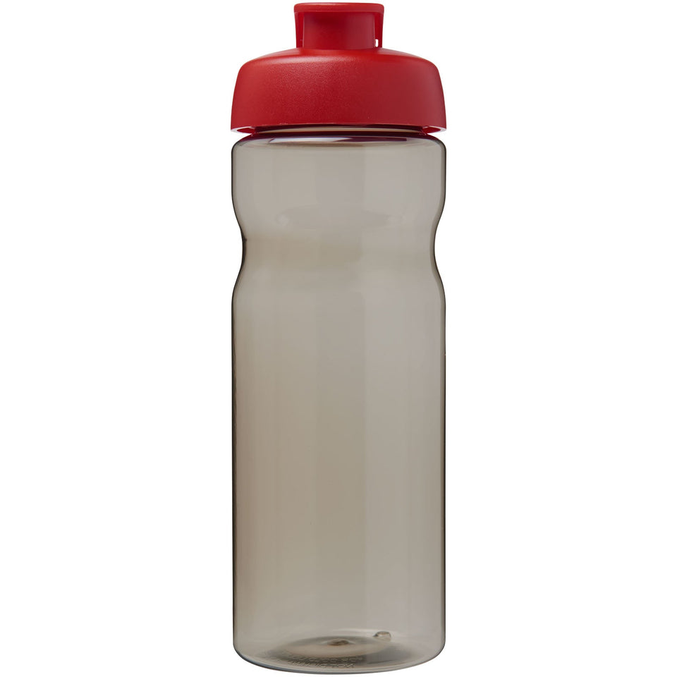 Borraccia sportiva da 650 ml con coperchio a scatto H2O Active® Eco Base personalizzato con logo - Pubblienne