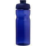 Borraccia sportiva da 650 ml con coperchio a scatto H2O Active® Eco Base personalizzato con logo - Pubblienne