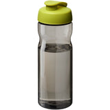 Borraccia sportiva da 650 ml con coperchio a scatto H2O Active® Eco Base personalizzato con logo - Pubblienne