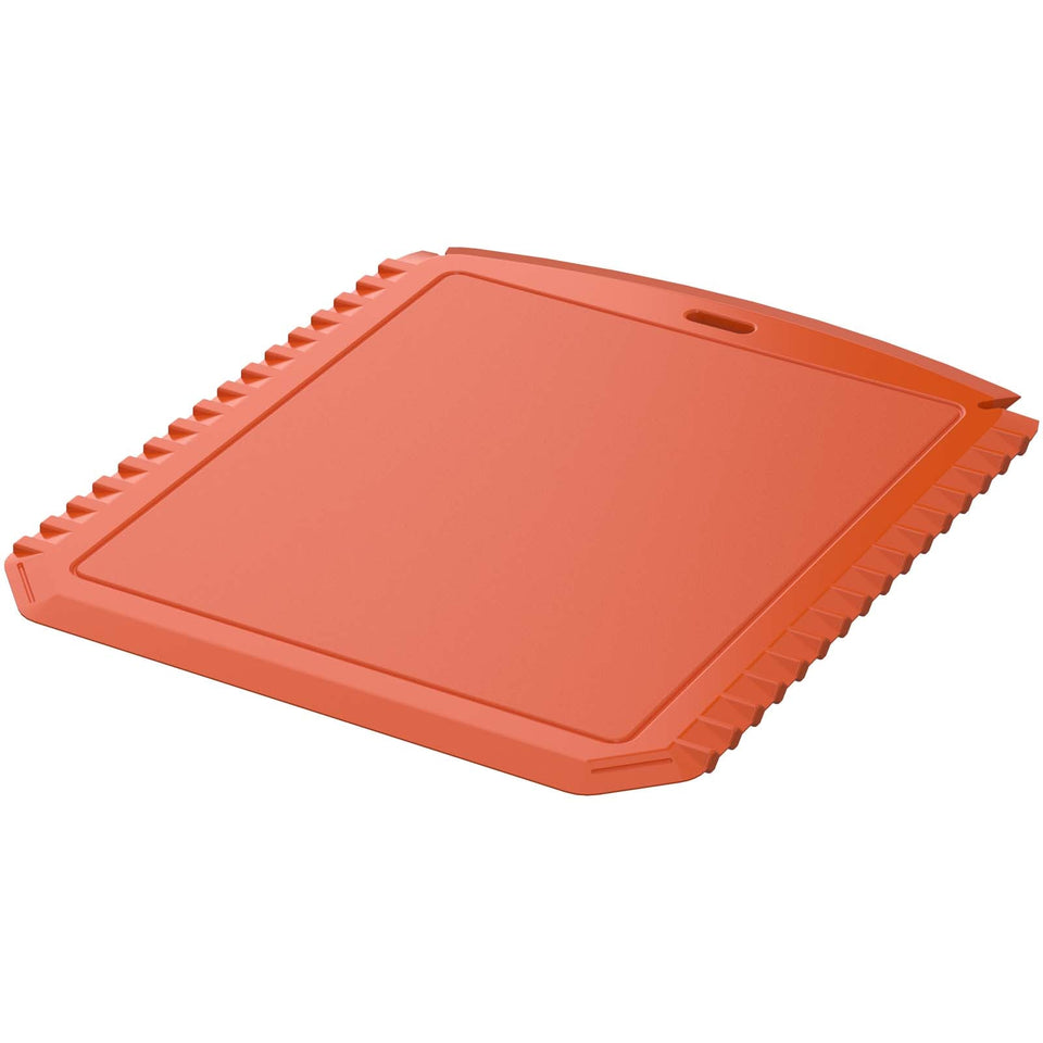 Raschietto per ghiaccio rettangolare in plastica riciclata Thrym personalizzato con logo - Pubblienne