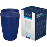 Bicchiere da 350 ml con coperchio a 360° Cirrus POP personalizzato con logo - Pubblienne