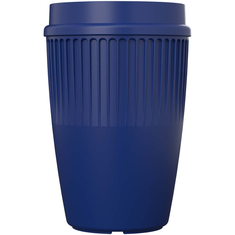 Bicchiere da 350 ml con coperchio a 360° Cirrus POP personalizzato con logo - Pubblienne