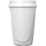 Bicchiere da 350 ml con coperchio a 360° Alto POP personalizzato con logo - Pubblienne