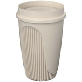 Bicchiere da 350 ml con coperchio a 360° Alto POP personalizzato con logo - Pubblienne