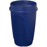 Bicchiere da 350 ml con coperchio a 360° Alto POP personalizzato con logo - Pubblienne