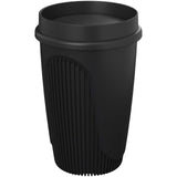 Bicchiere da 350 ml con coperchio a 360° Alto POP personalizzato con logo - Pubblienne
