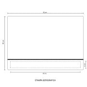 Sottomano Similpelle personalizzato con logo - Pubblienne