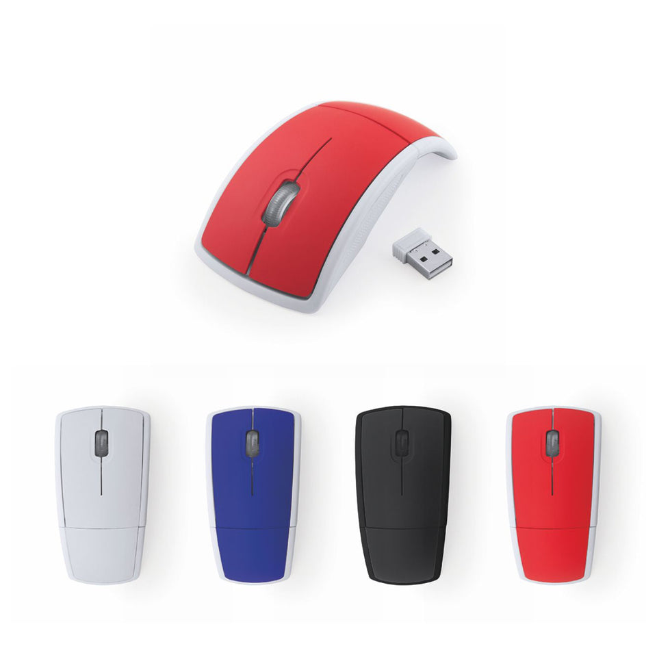 Grunge - Mouse Wireless personalizzato con logo - Pubblienne