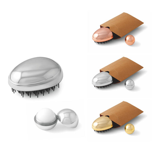 Nives - Set Spazzola E Burrocacao personalizzato con logo - Pubblienne