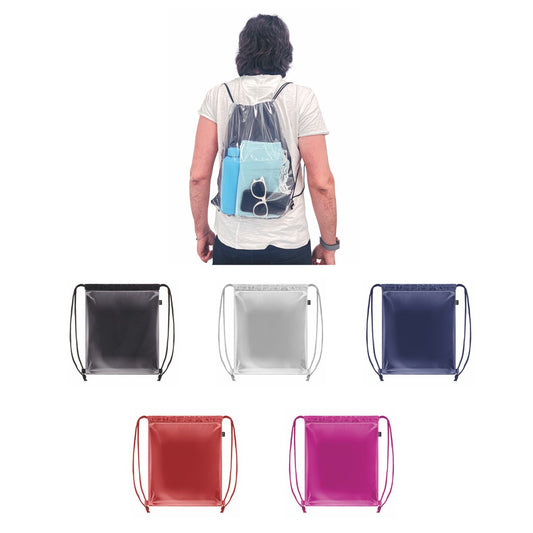 2670 Gael - Sacca Trasparente In PVC personalizzato con logo - Pubblienne