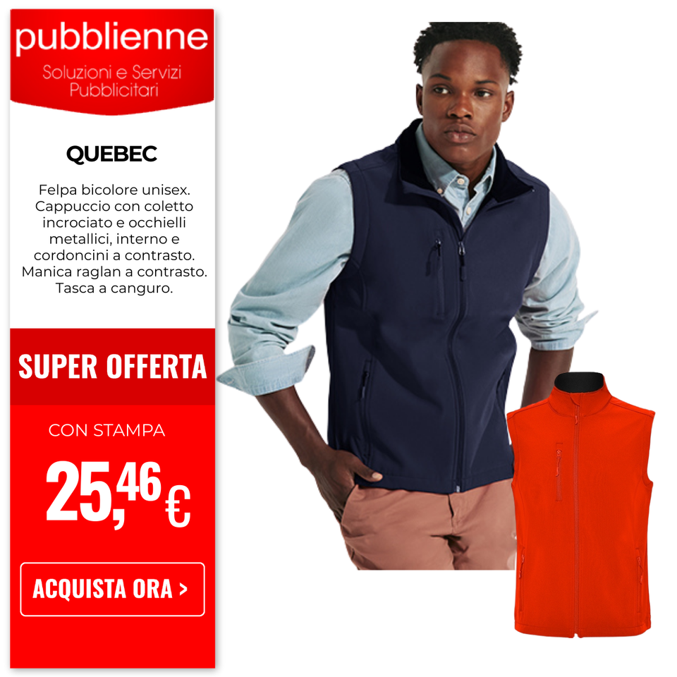 QUEBEC personalizzato con logo - Pubblienne