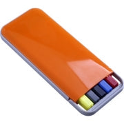 Set Penne5 Pezzi Penne, Matita, Evidenziatore personalizzato con logo - Pubblienne