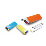 Set Penne5 Pezzi Penne, Matita, Evidenziatore personalizzato con logo - Pubblienne