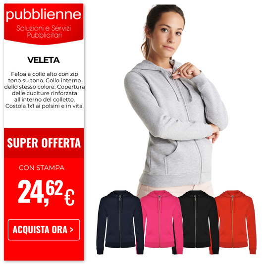 VELETA personalizzato con logo - Pubblienne