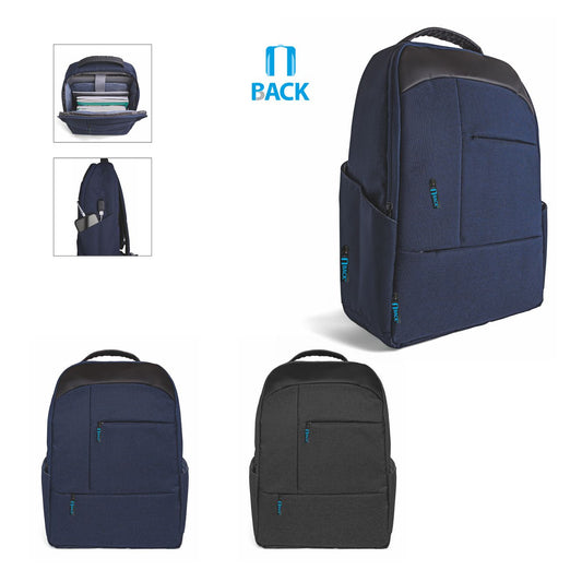2842 Raffy - Zaino Portacomputer 17” Poliestere 600d Oxford personalizzato con logo - Pubblienne