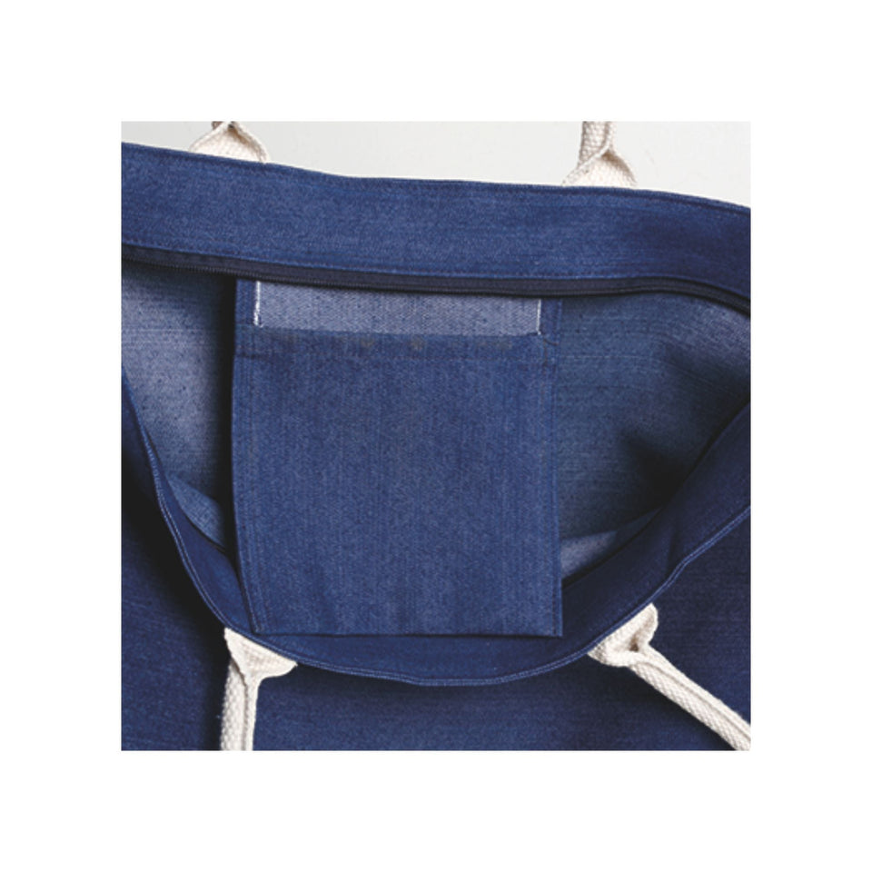 Artura - Borsa Denim personalizzato con logo - Pubblienne