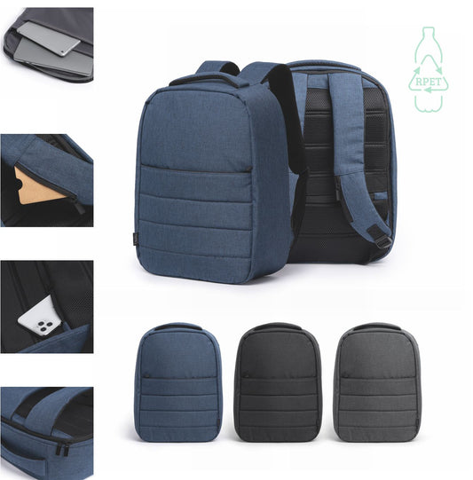 2896 Usman - Zaino Porta Computer 15 In RPET personalizzato con logo - Pubblienne