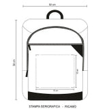 Alan - Zaino Porta Computer 15 personalizzato con logo - Pubblienne