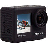Action camera a doppio schermo da 4K Prixton DV670 personalizzato con logo - Pubblienne