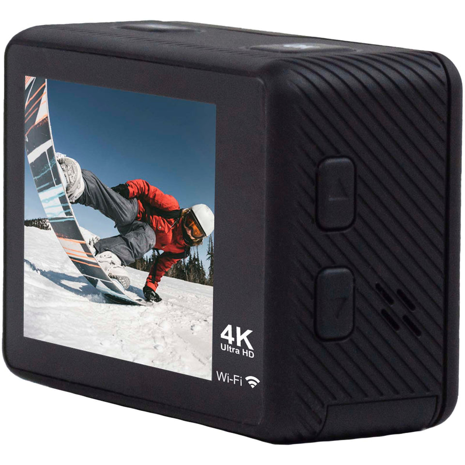 Action camera a doppio schermo da 4K Prixton DV670 personalizzato con logo - Pubblienne