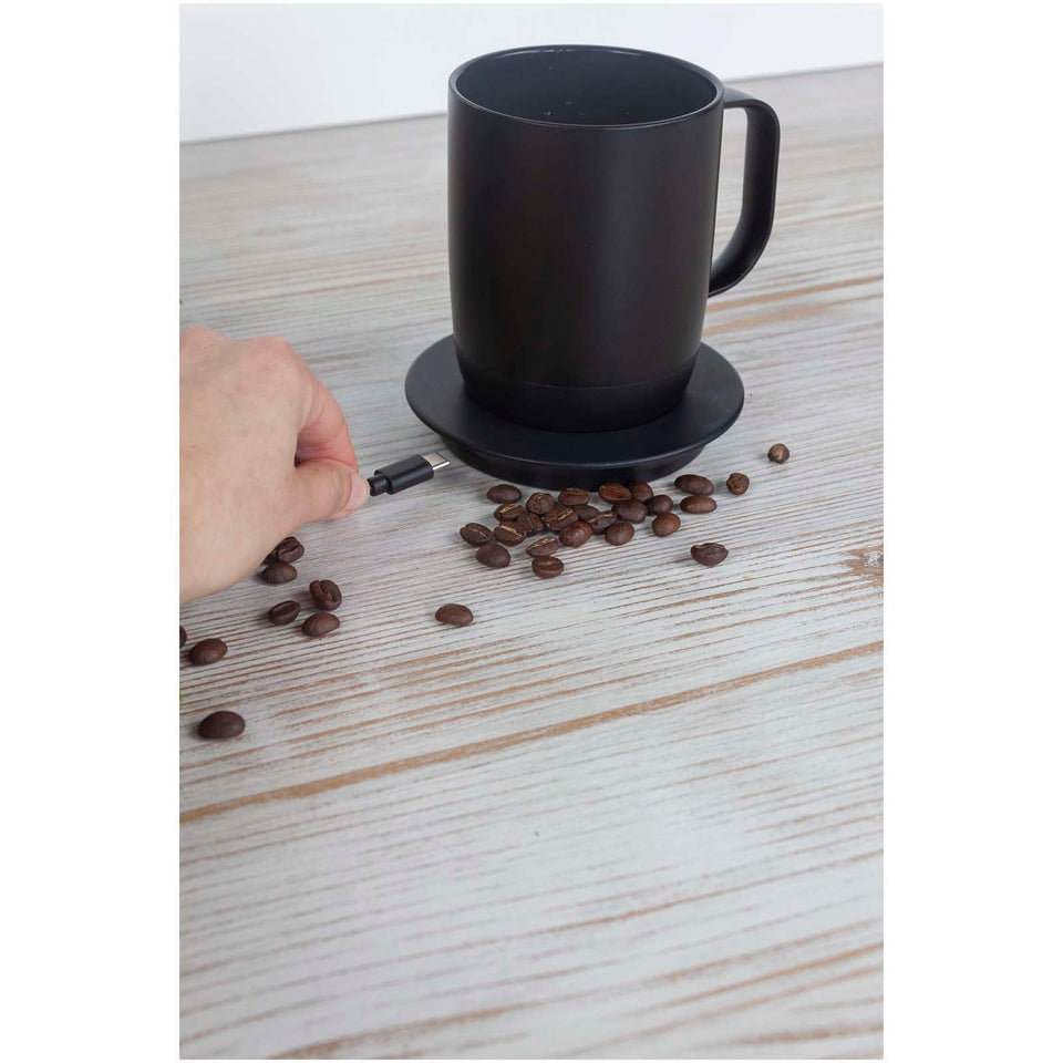 Tazza intelligente da 300 ml Prixton Tempo personalizzato con logo - Pubblienne