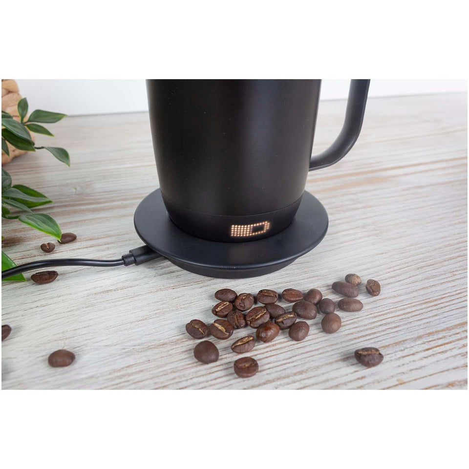 Tazza intelligente da 300 ml Prixton Tempo personalizzato con logo - Pubblienne
