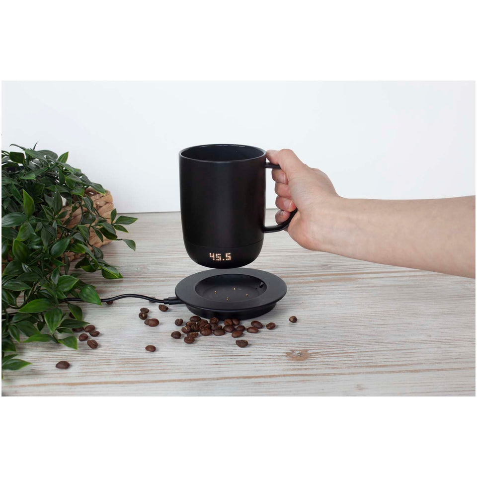 Tazza intelligente da 300 ml Prixton Tempo personalizzato con logo - Pubblienne