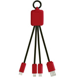 Cavo luminoso SCX.design C15 quadrato personalizzato con logo - Pubblienne