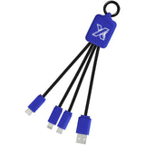 Cavo luminoso SCX.design C15 quadrato personalizzato con logo - Pubblienne