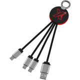 Cavo luminoso SCX.design C16 rotondo personalizzato con logo - Pubblienne