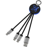 Cavo luminoso SCX.design C16 rotondo personalizzato con logo - Pubblienne