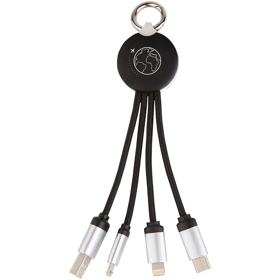 Cavo luminoso SCX.design C16 rotondo personalizzato con logo - Pubblienne