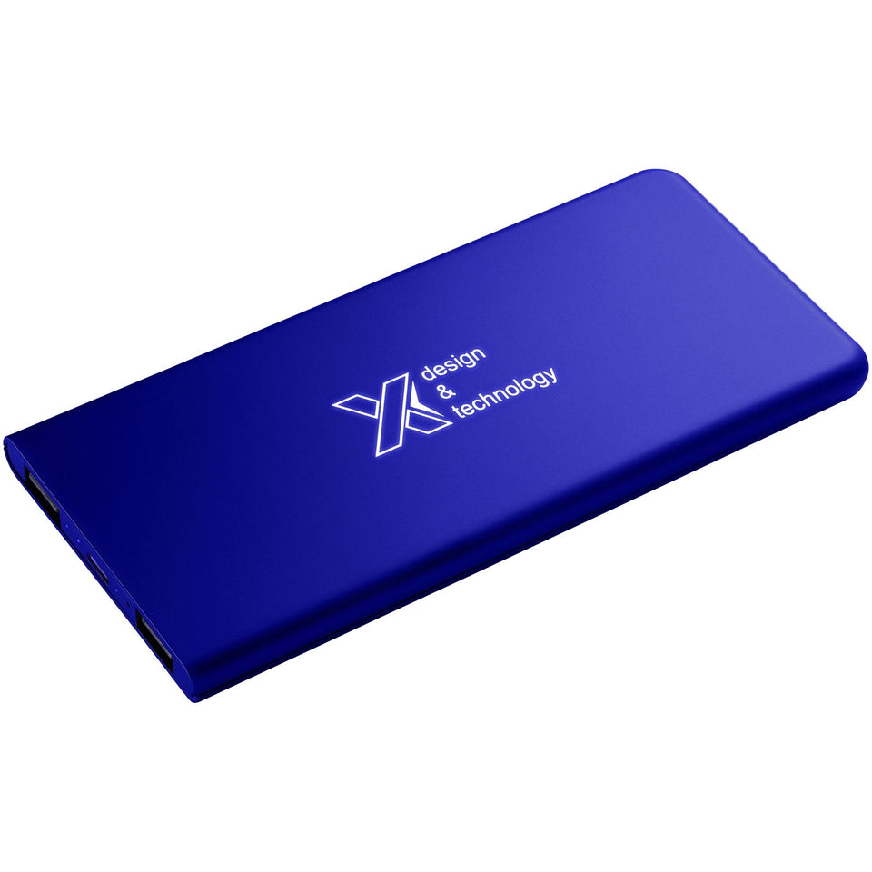 Power bank luminoso SCX.design P15 da 5000 mAh personalizzato con logo - Pubblienne
