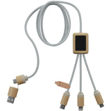 Cavo di ricarica 5-in-1 SCX.design C49 personalizzato con logo - Pubblienne
