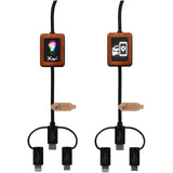 Cavo SCX.design C46 5-in-1 CarPlay personalizzato con logo - Pubblienne