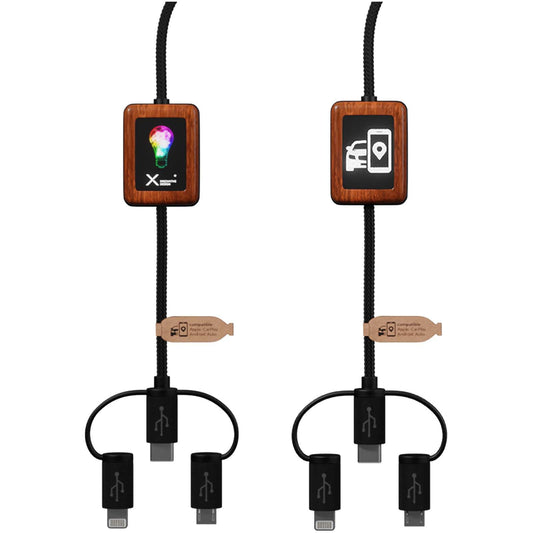 Cavo SCX.design C46 5-in-1 CarPlay personalizzato con logo - Pubblienne