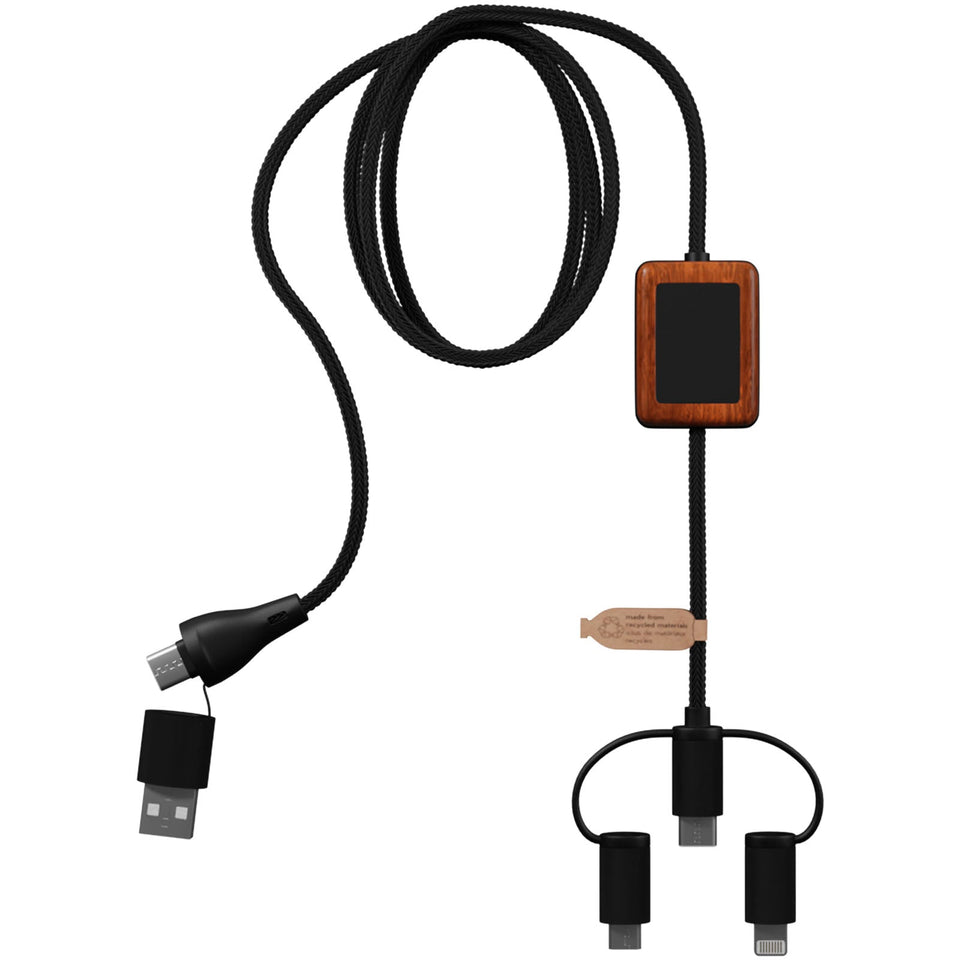 Cavo SCX.design C46 5-in-1 CarPlay personalizzato con logo - Pubblienne