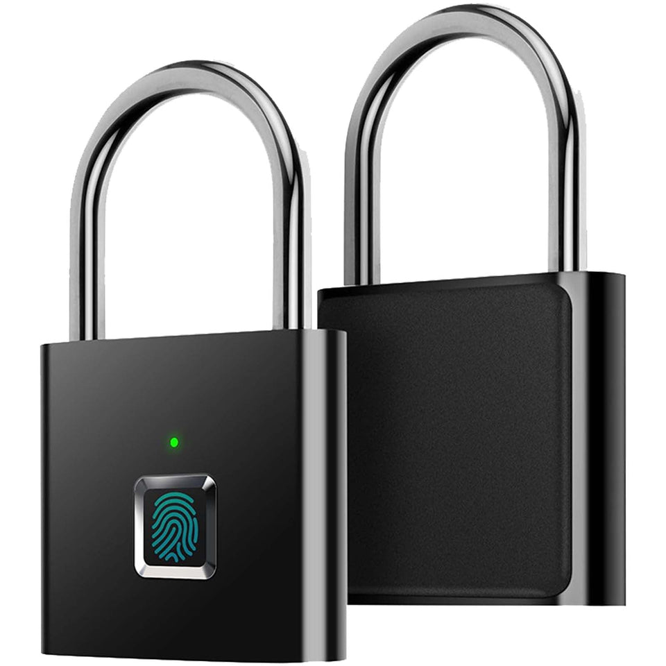 Lucchetto smart con apertura tramite impronta digitale SCX.design T11 personalizzato con logo - Pubblienne