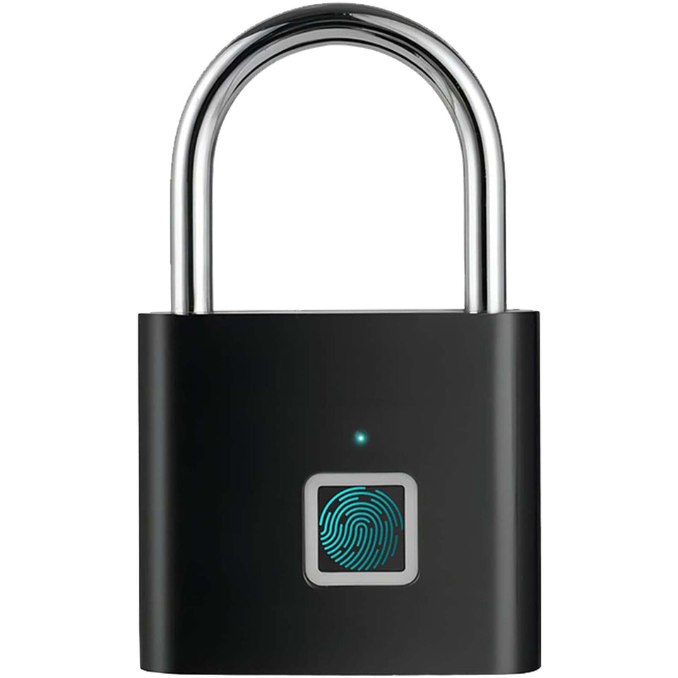 Lucchetto smart con apertura tramite impronta digitale SCX.design T11 personalizzato con logo - Pubblienne
