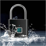 Lucchetto smart con apertura tramite impronta digitale SCX.design T11 personalizzato con logo - Pubblienne