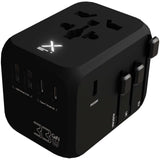 Adattatore universale da viaggio SCX.design T16 personalizzato con logo - Pubblienne