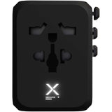Adattatore universale da viaggio SCX.design T16 personalizzato con logo - Pubblienne