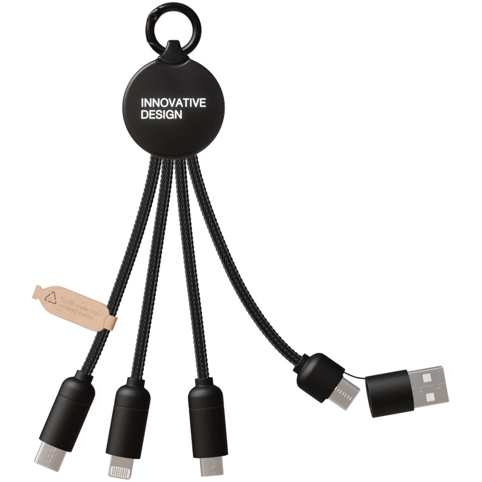 Cavo di ricarica 5 in 1 da 20 W SCX.design C14 personalizzato con logo - Pubblienne