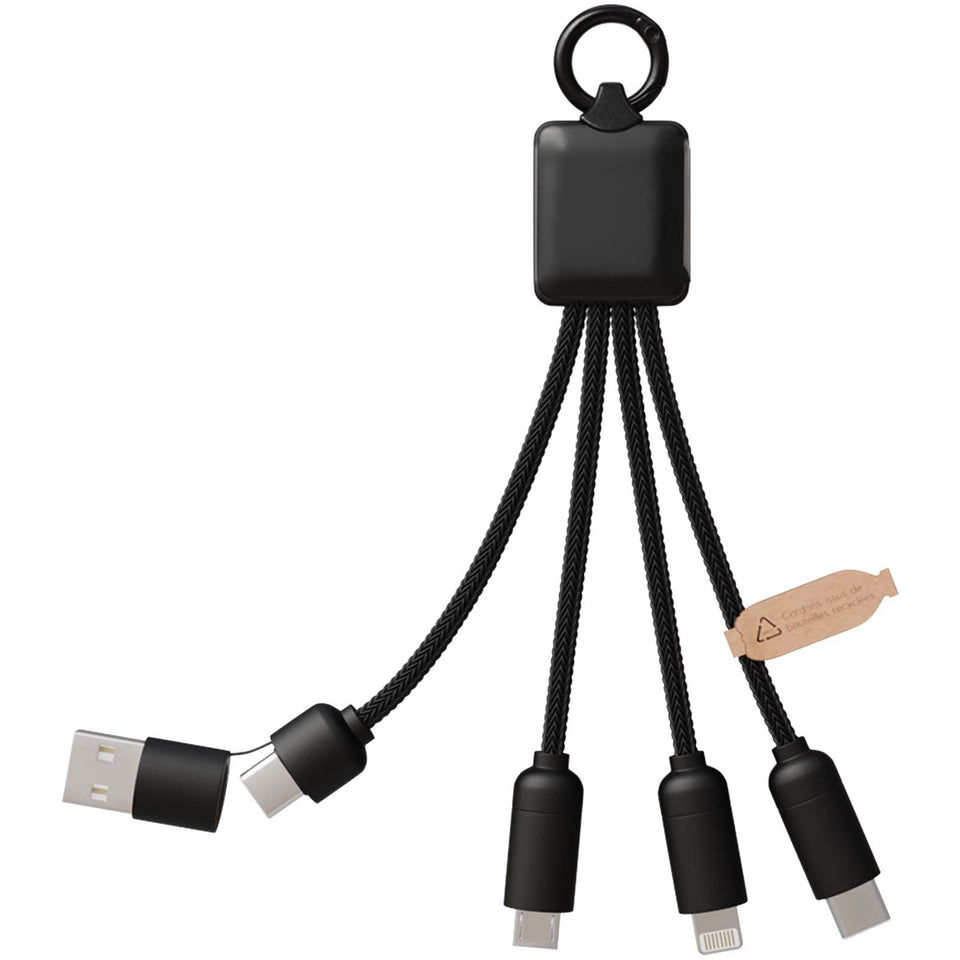 Cavo di ricarica 5 in 1 da 20 W SCX.design C13 personalizzato con logo - Pubblienne