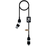 Cavo di ricarica con interruttore e logo luminoso da 60 W SCX.design C32 personalizzato con logo - Pubblienne
