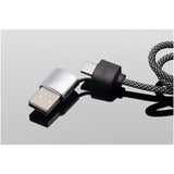 Cavo di ricarica di Tipo-C con doppio logo luminoso da 60 W SCX.design C33 personalizzato con logo - Pubblienne