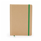 2093 Righi - Blocco Note Formato A5 Con Copertina Rigida In Cartone Riciclato personalizzato con logo - Pubblienne